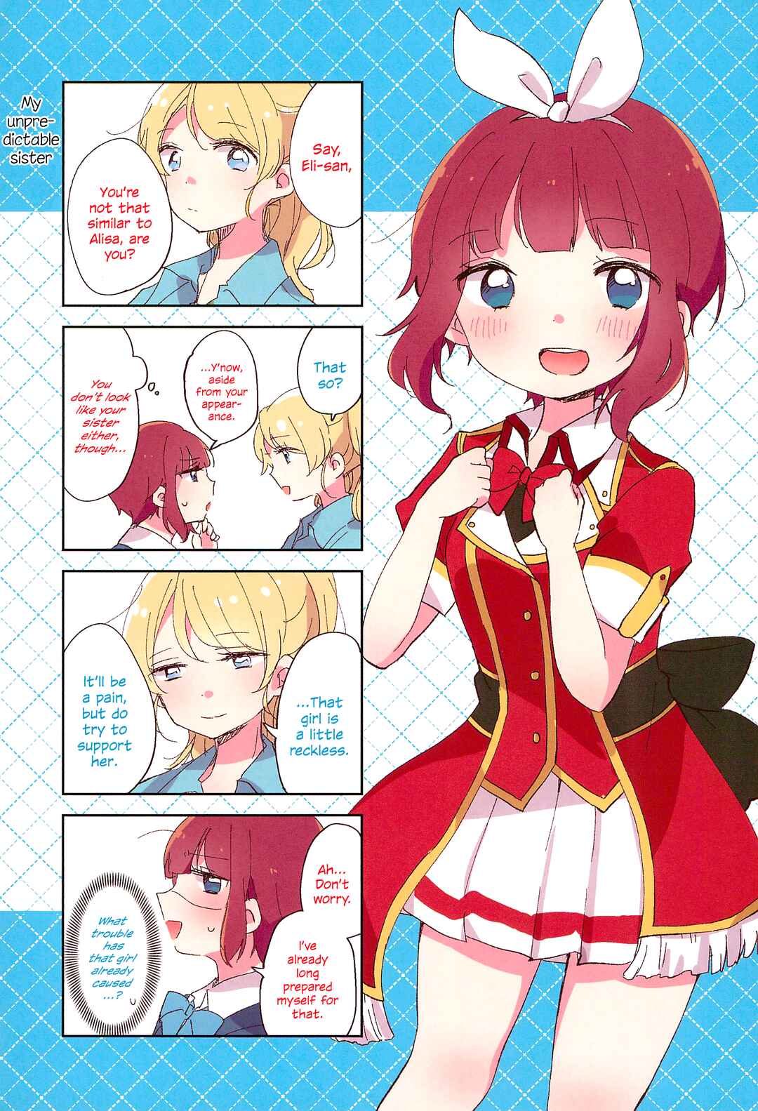 Page 11 Chapter Unknown_42d1 Love Live! - Dear my sister and... (Doujinshi)
