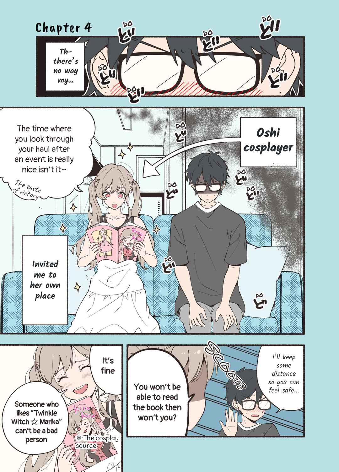 Page 1 Chapter 4 Oshi Au Futari wa Koi ni Naranai