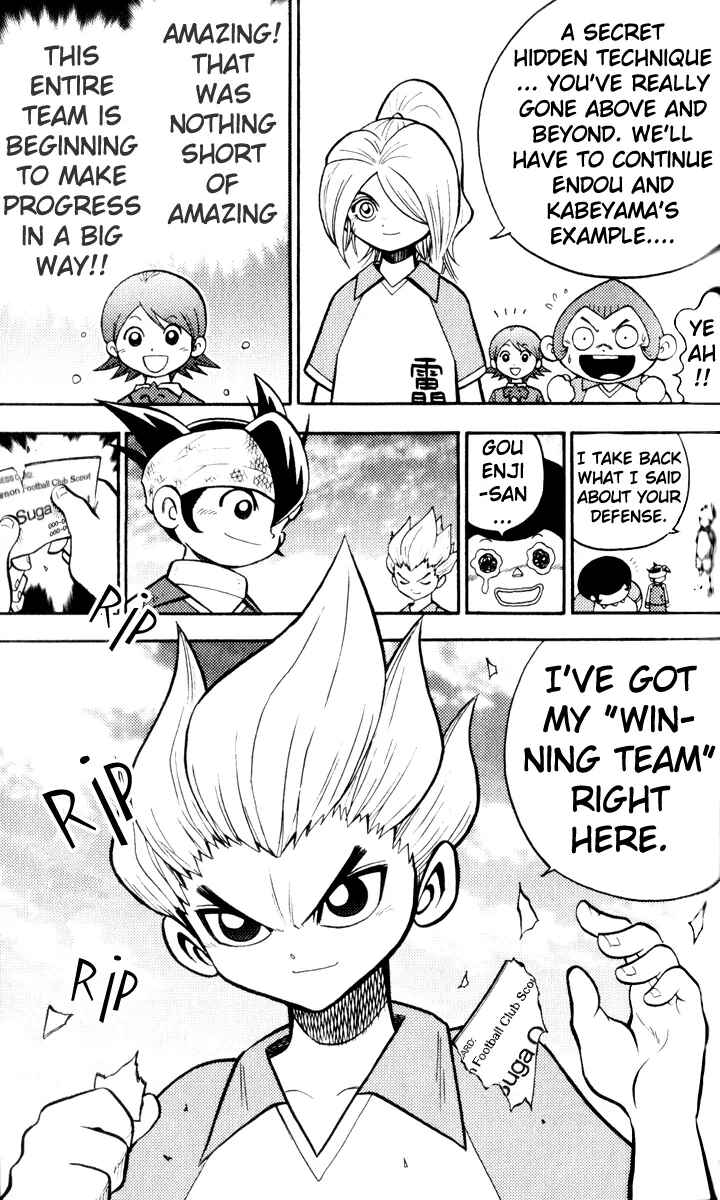Page 34 Chapter 3 Inazuma Eleven