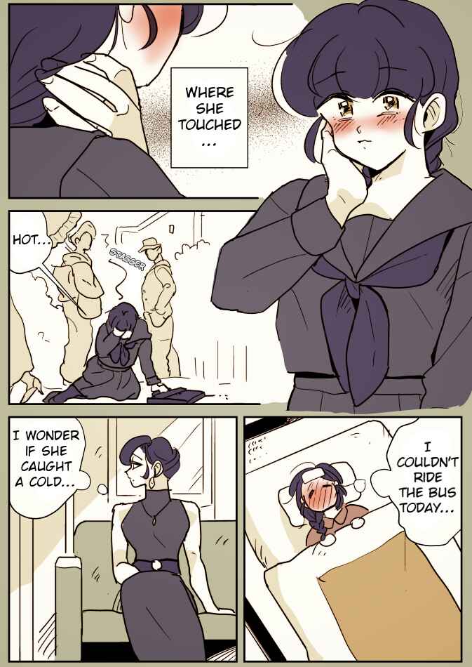 Page 4 Chapter 3 Onaji Bus no Onee-san to Jogakusei