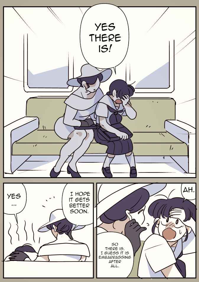 Page 9 Chapter 6 Onaji Bus no Onee-san to Jogakusei
