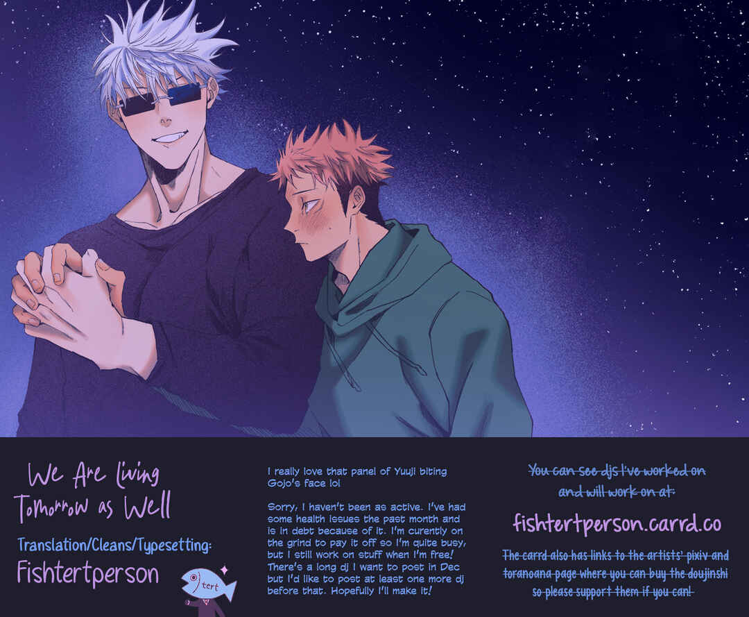 Page 36 Chapter Unknown_c163 Jujutsu Kaisen - We Are Living Tomorrow As Well. (Doujinshi)
