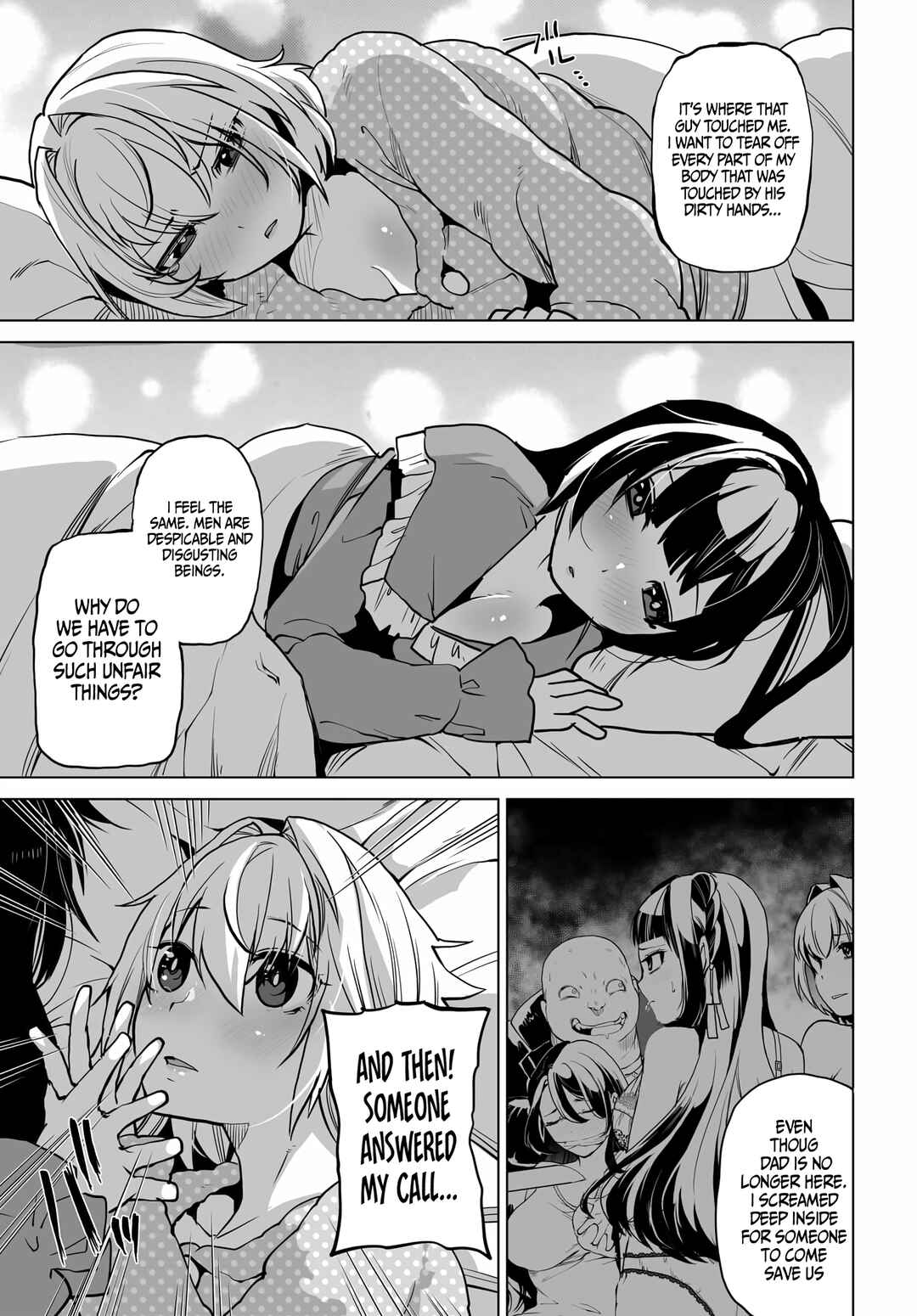 Page 17 Chapter 2 Otoko Girai na Bijin Shimai wo Namae mo Tsugezu ni Tasuketara Ittai Dounaru?