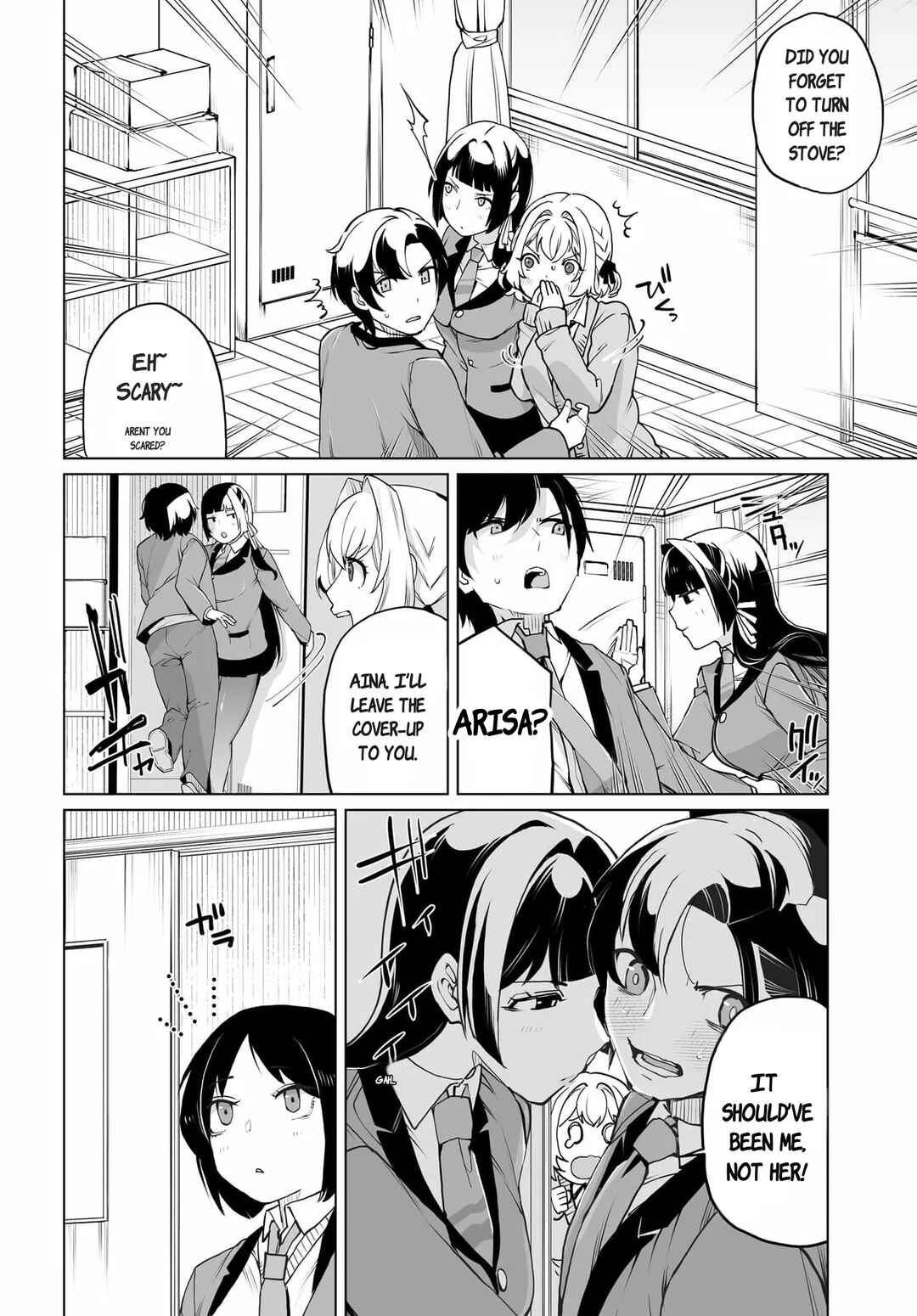Page 8 Chapter 21 Otoko Girai na Bijin Shimai wo Namae mo Tsugezu ni Tasuketara Ittai Dounaru?