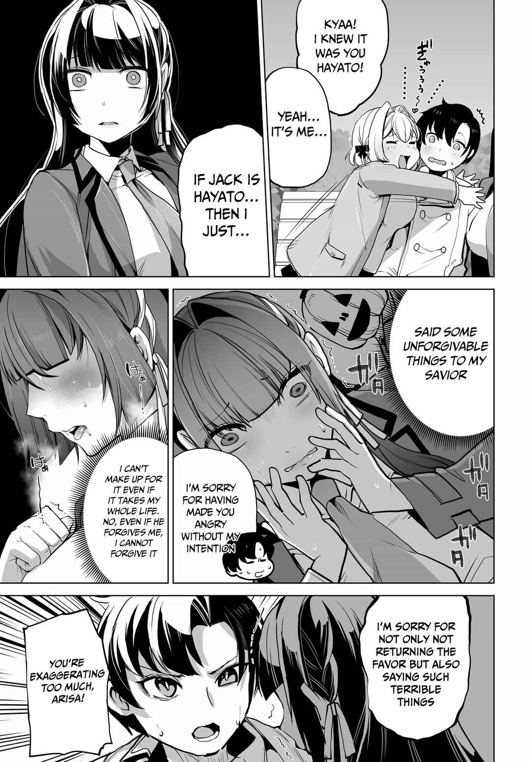 Page 27 Chapter 6 Otoko Girai na Bijin Shimai wo Namae mo Tsugezu ni Tasuketara Ittai Dounaru?