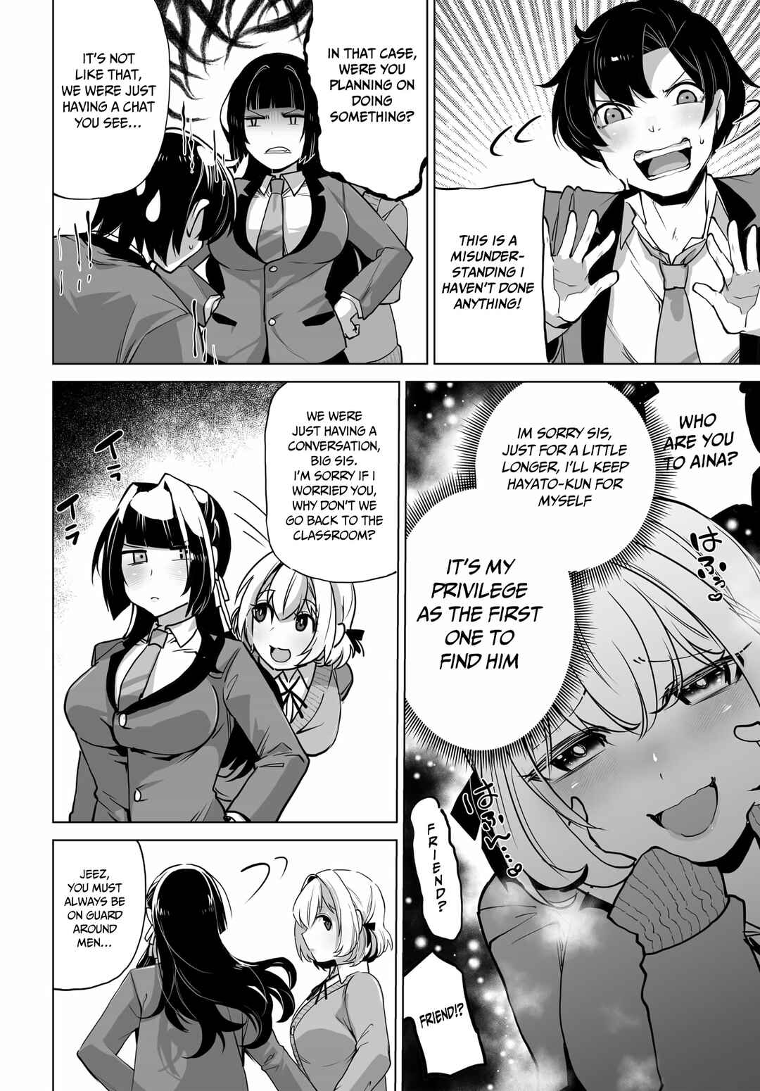 Page 10 Chapter 5 Otoko Girai na Bijin Shimai wo Namae mo Tsugezu ni Tasuketara Ittai Dounaru?