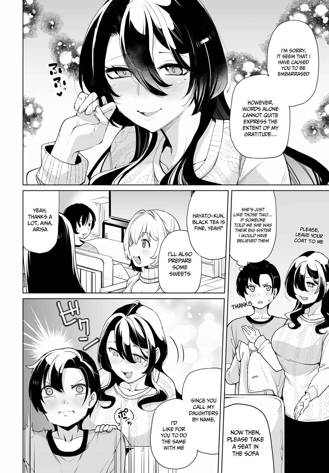 Page 8 Chapter 10 Otoko Girai na Bijin Shimai wo Namae mo Tsugezu ni Tasuketara Ittai Dounaru?
