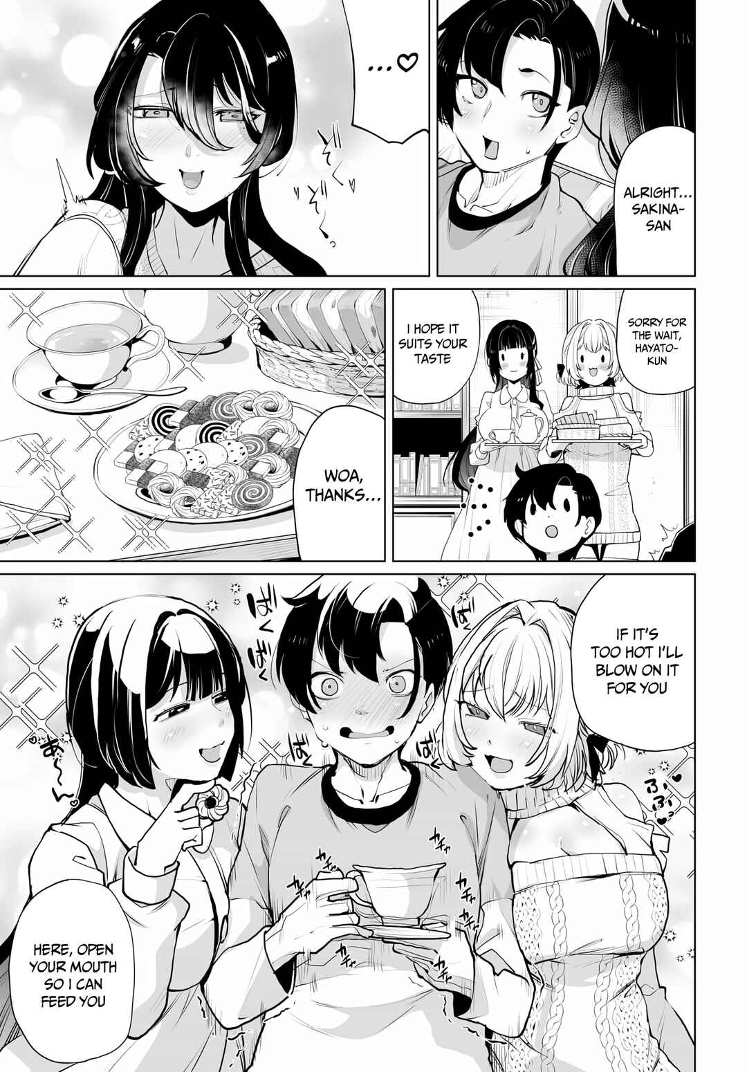 Page 9 Chapter 10 Otoko Girai na Bijin Shimai wo Namae mo Tsugezu ni Tasuketara Ittai Dounaru?