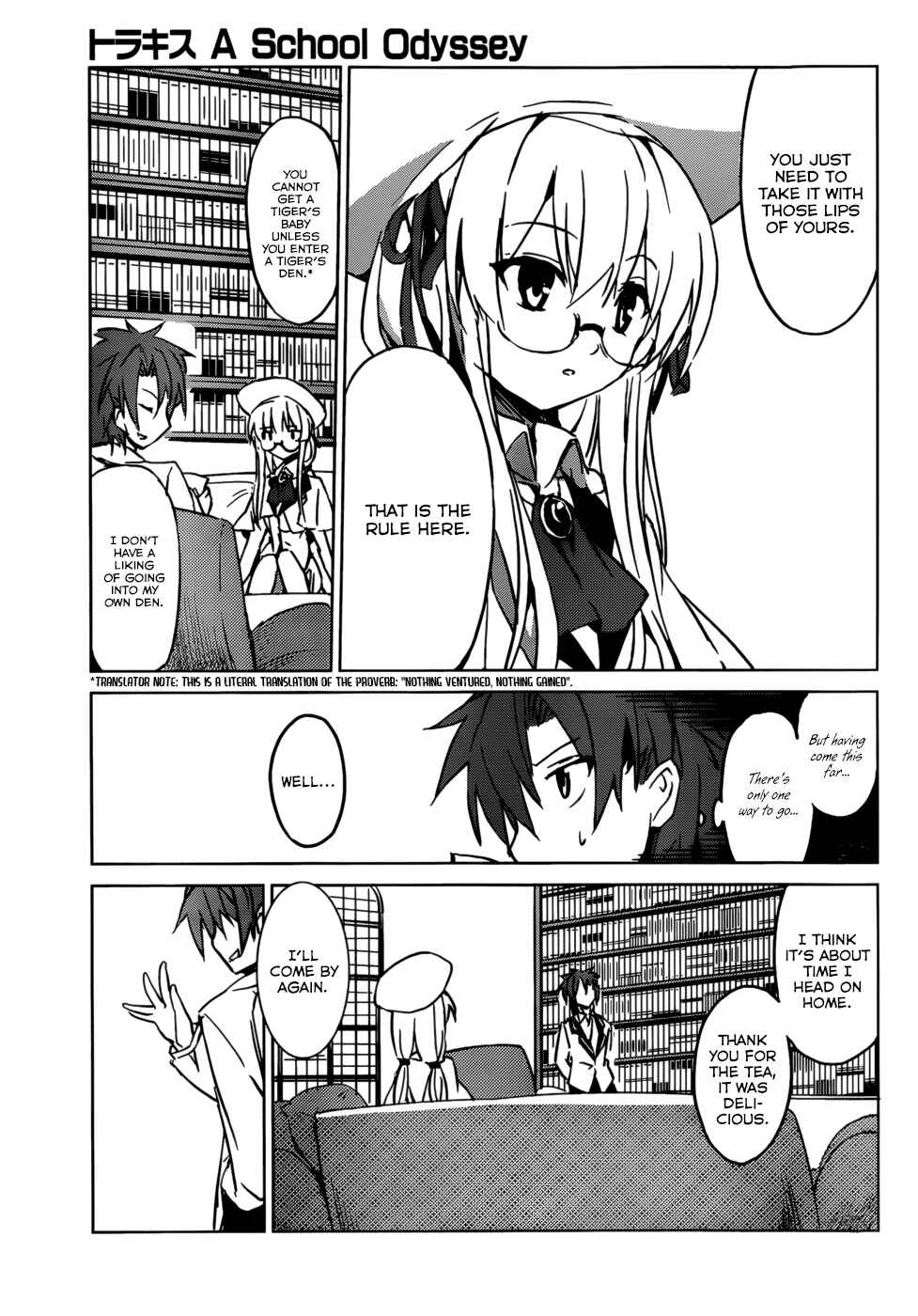 Page 26 Chapter 3 Tora Kiss - A School Odyssey
