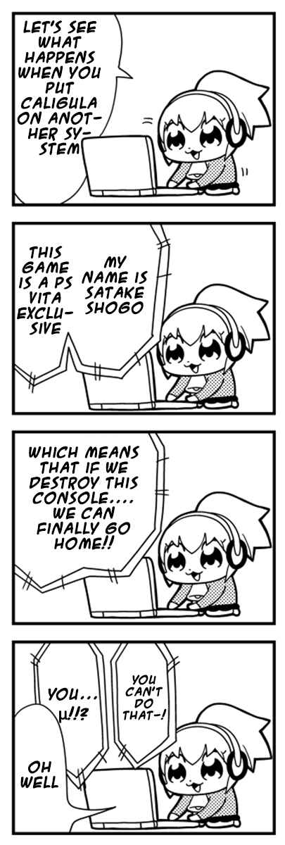 Page 1 Chapter 13 Caligula 4-Koma - Extreme Kitaku-bu