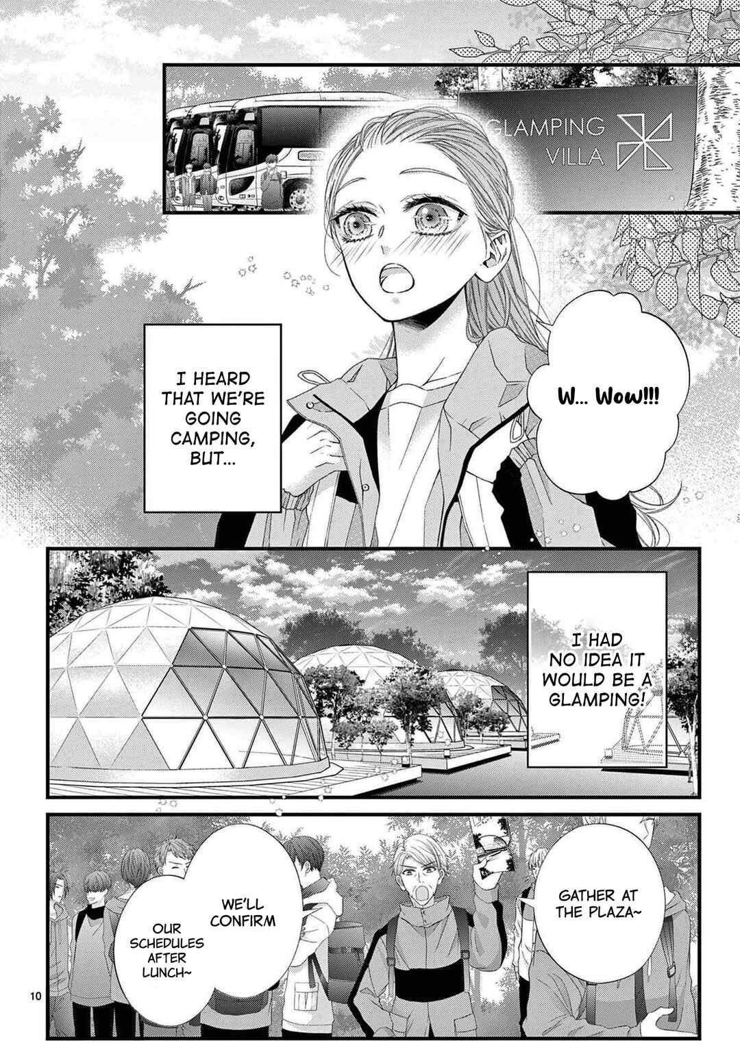 Page 10 Chapter 4 Hatsukoi no Tsuzuki wa Danshiryou de