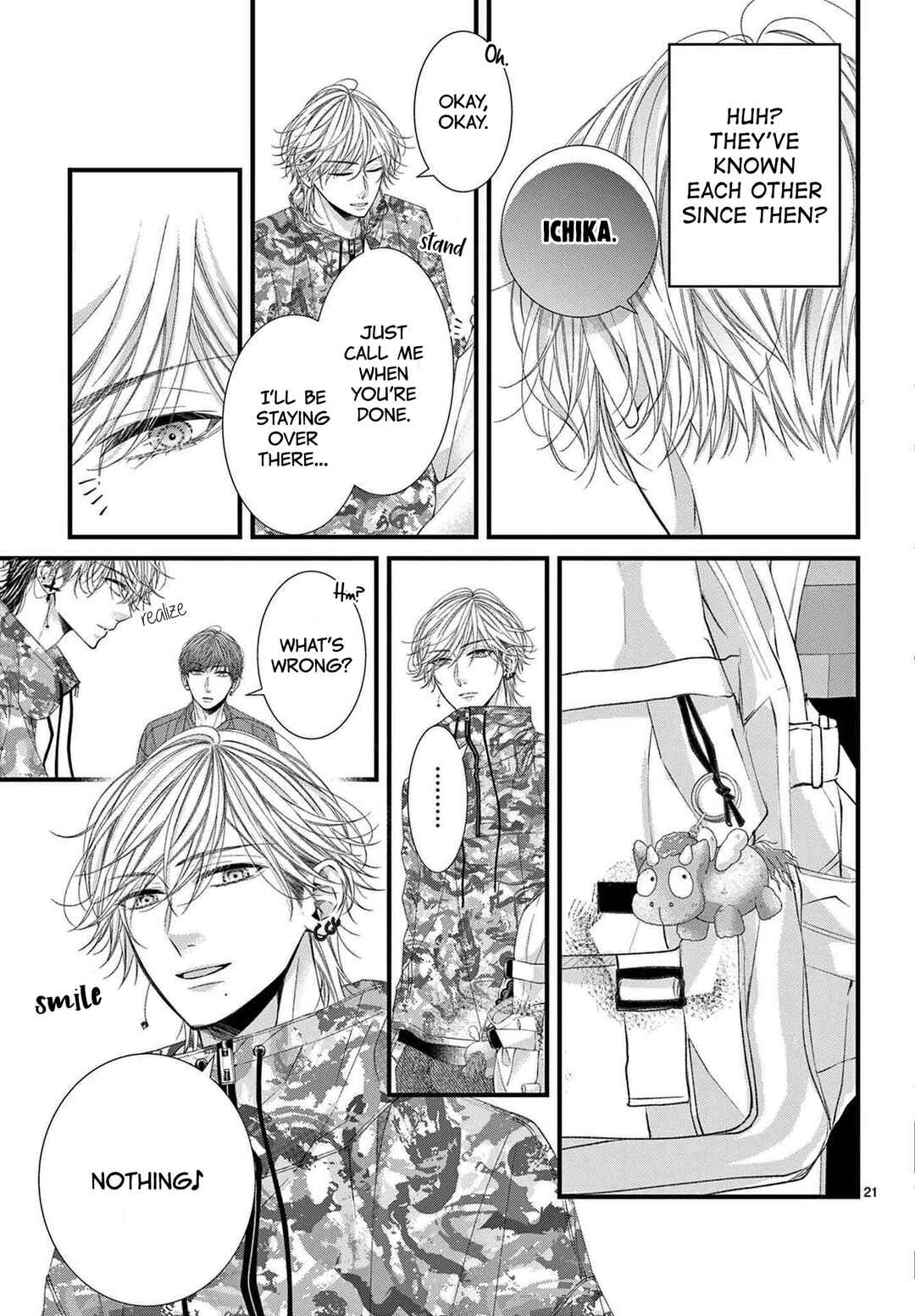 Page 21 Chapter 4 Hatsukoi no Tsuzuki wa Danshiryou de