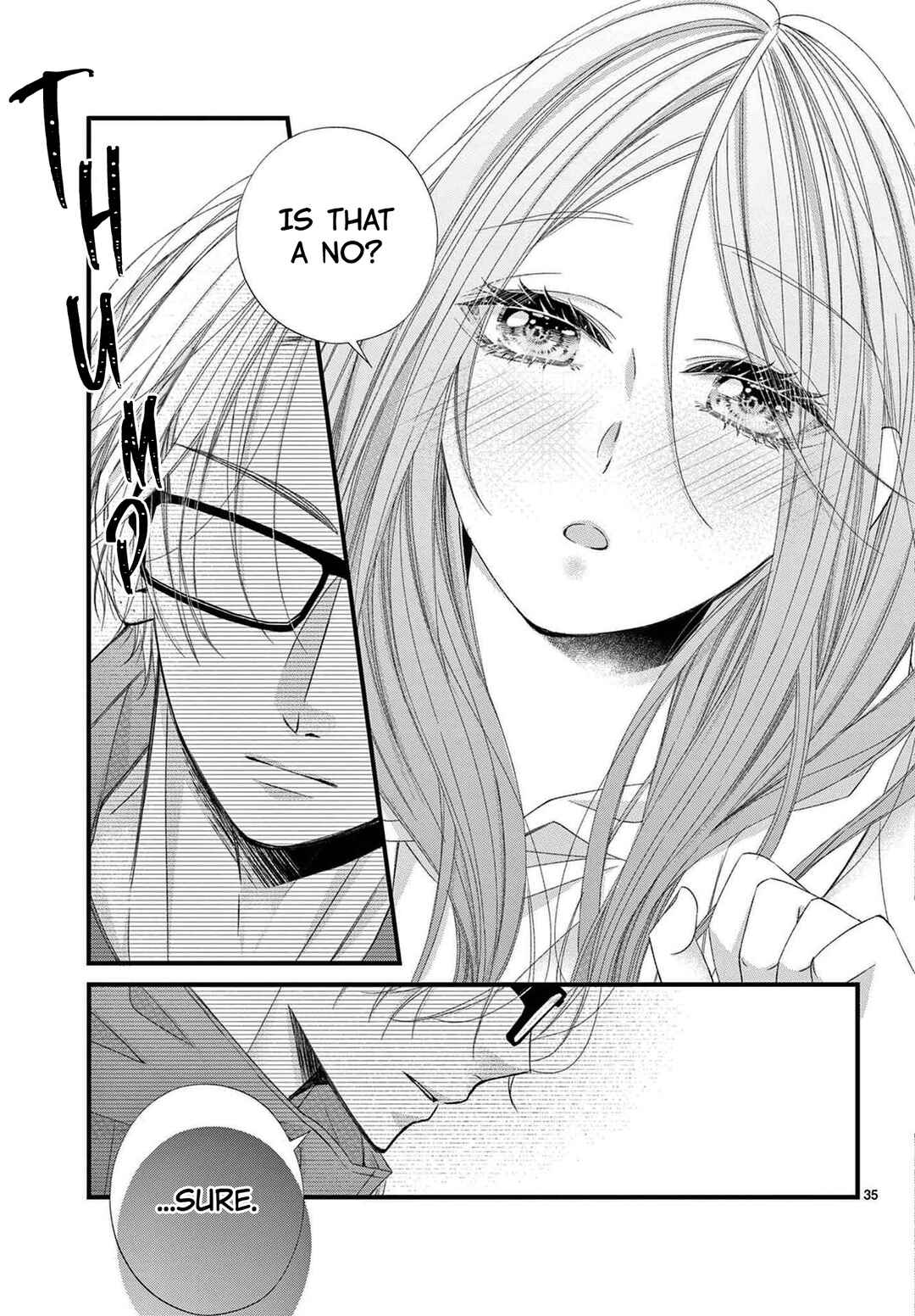 Page 35 Chapter 4 Hatsukoi no Tsuzuki wa Danshiryou de