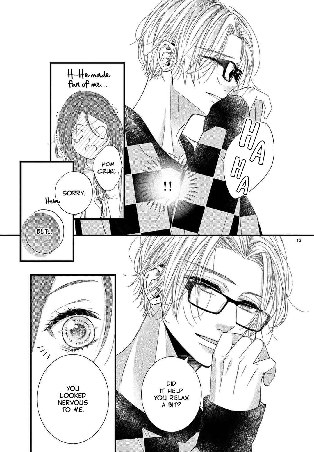 Page 13 Chapter 3 Hatsukoi no Tsuzuki wa Danshiryou de