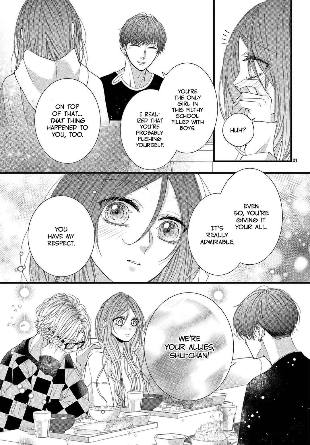 Page 21 Chapter 3 Hatsukoi no Tsuzuki wa Danshiryou de