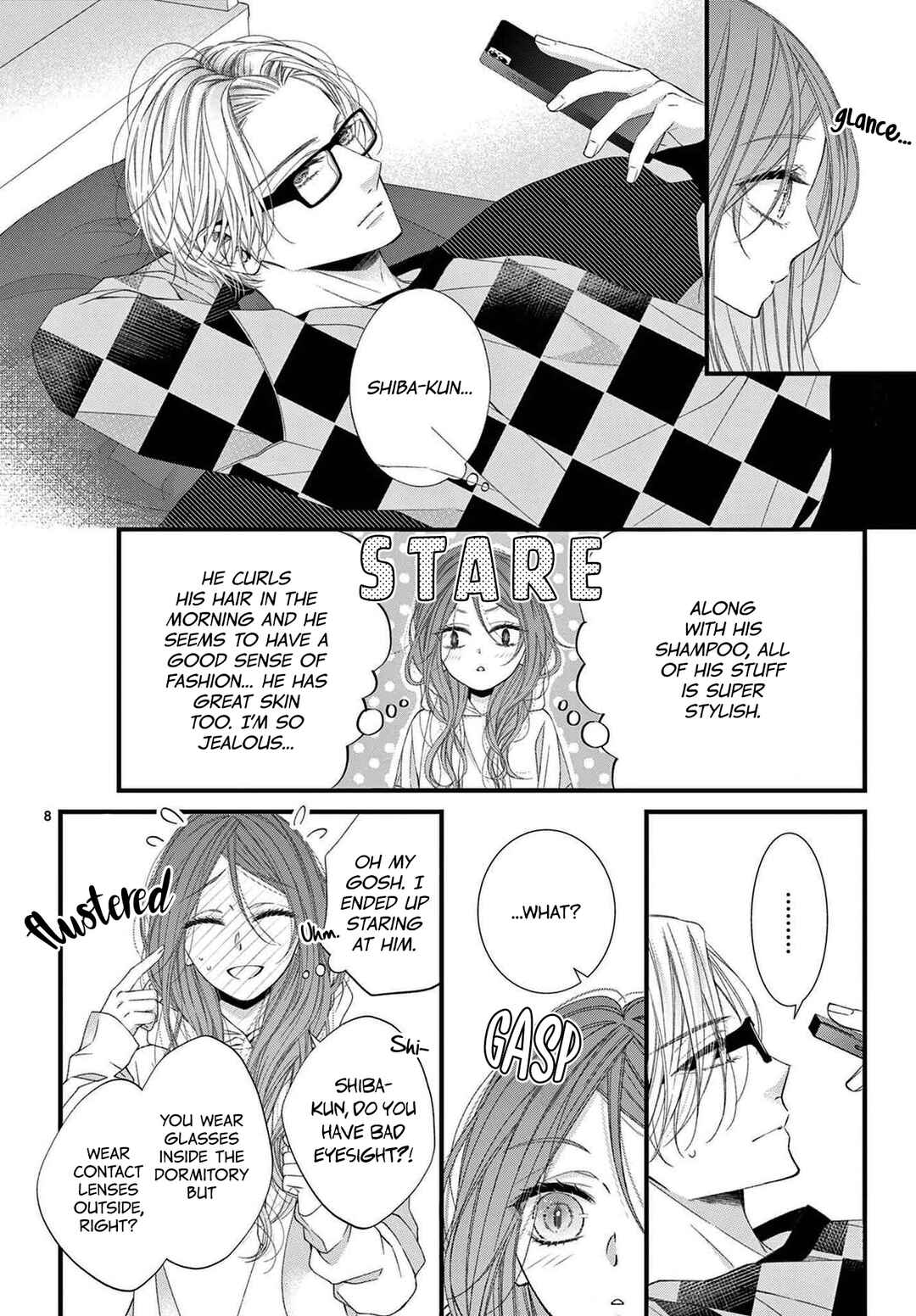 Page 8 Chapter 3 Hatsukoi no Tsuzuki wa Danshiryou de