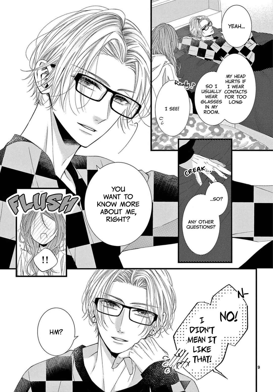 Page 9 Chapter 3 Hatsukoi no Tsuzuki wa Danshiryou de