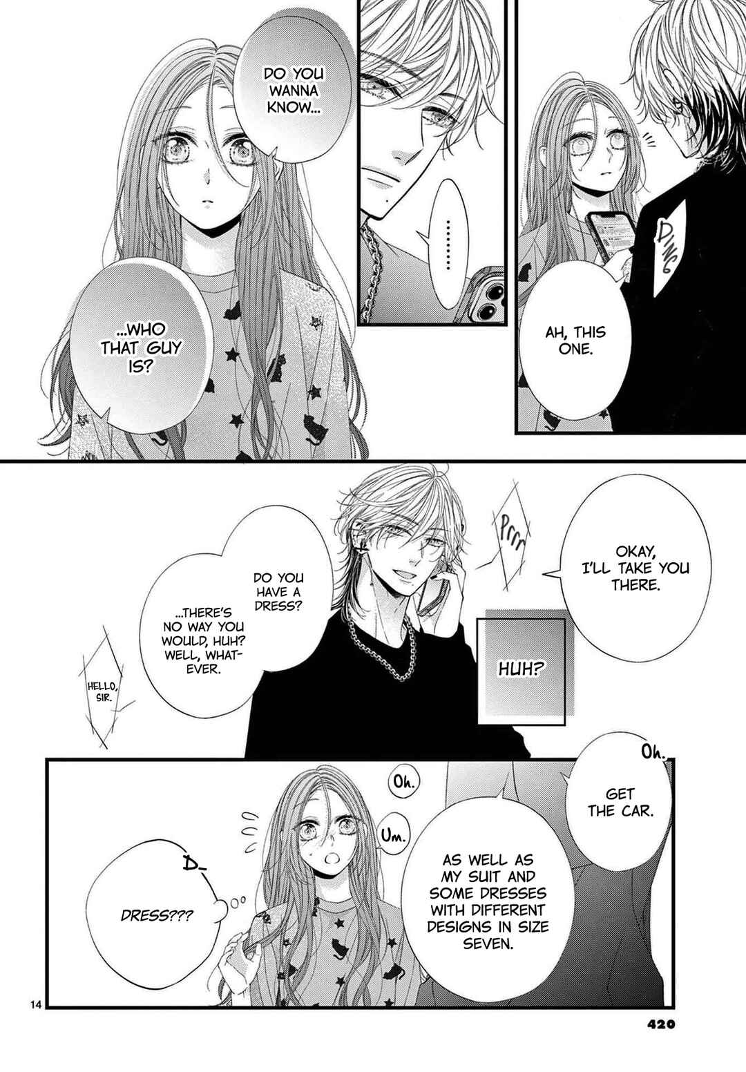 Page 14 Chapter 6 Hatsukoi no Tsuzuki wa Danshiryou de