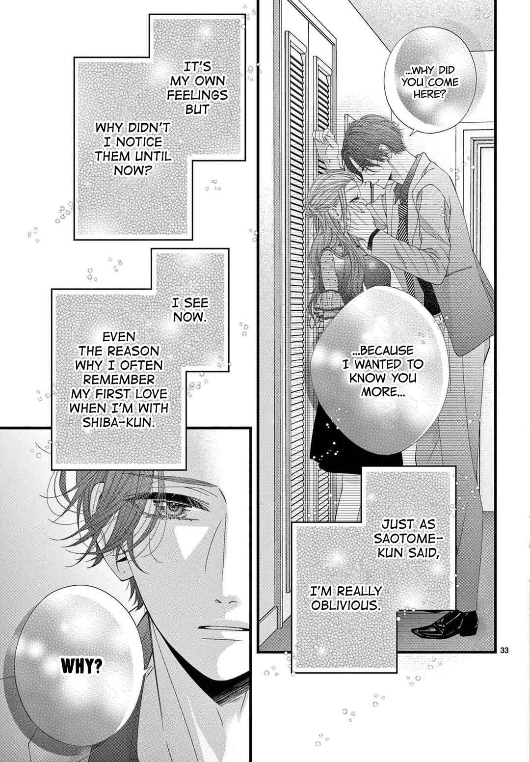 Page 33 Chapter 6 Hatsukoi no Tsuzuki wa Danshiryou de