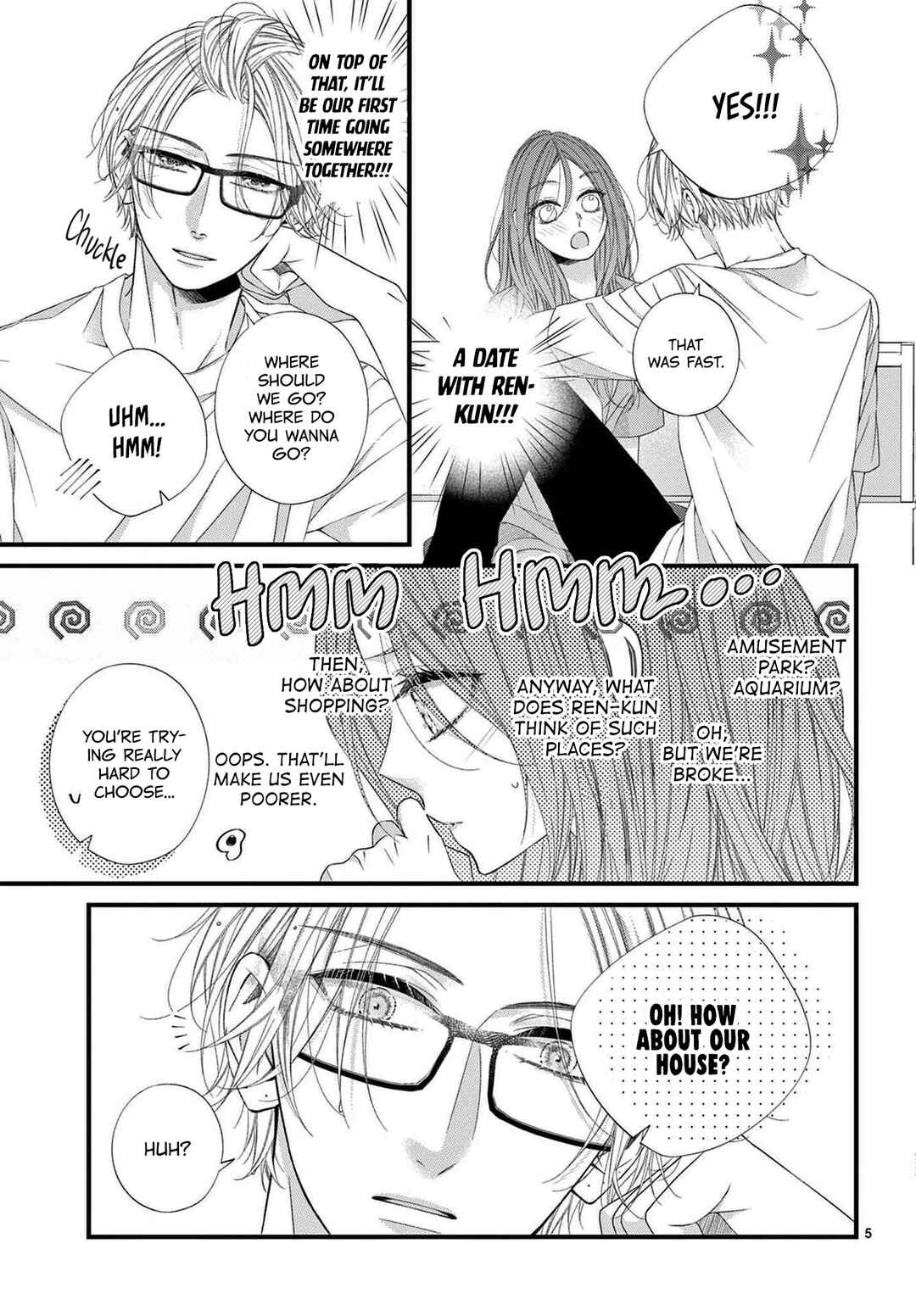 Page 4 Chapter 9 Hatsukoi no Tsuzuki wa Danshiryou de