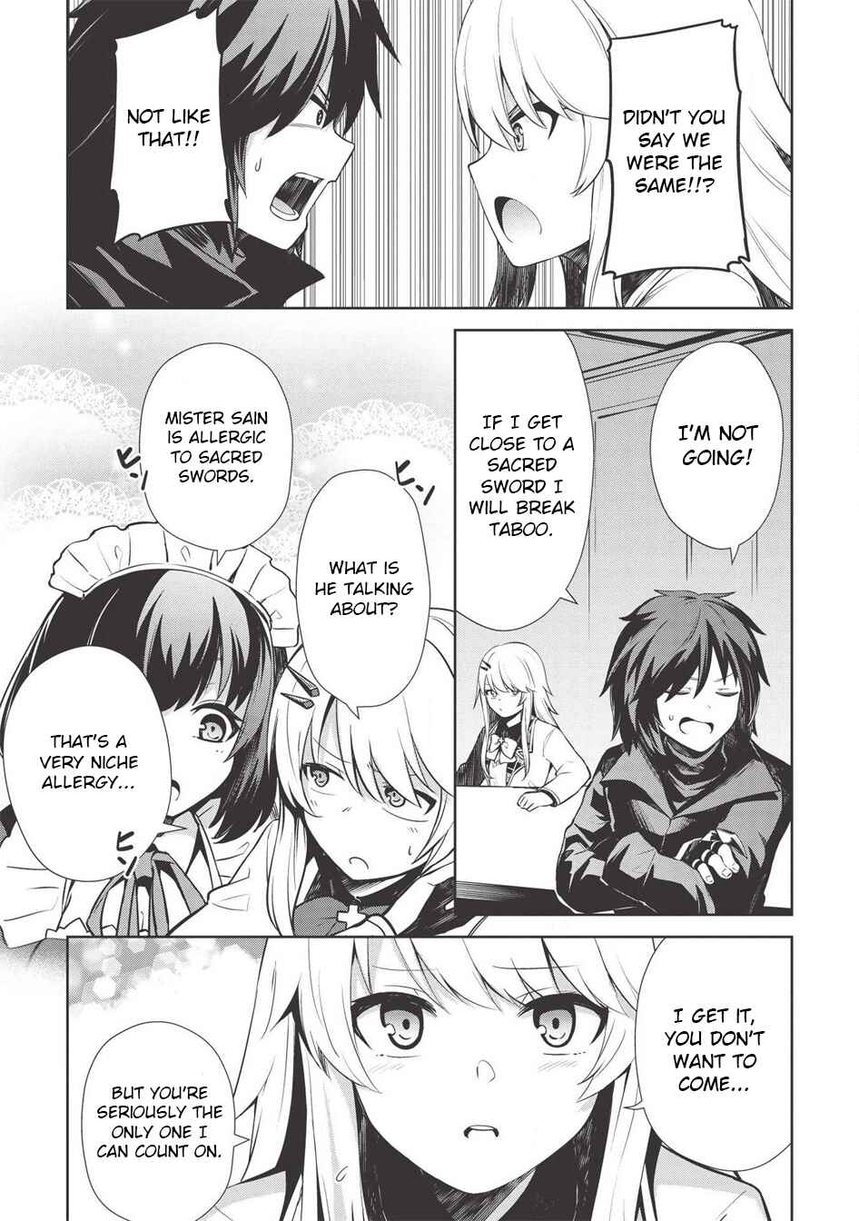 Page 7 Chapter 6 Seinaru Kishi no Ankokudou