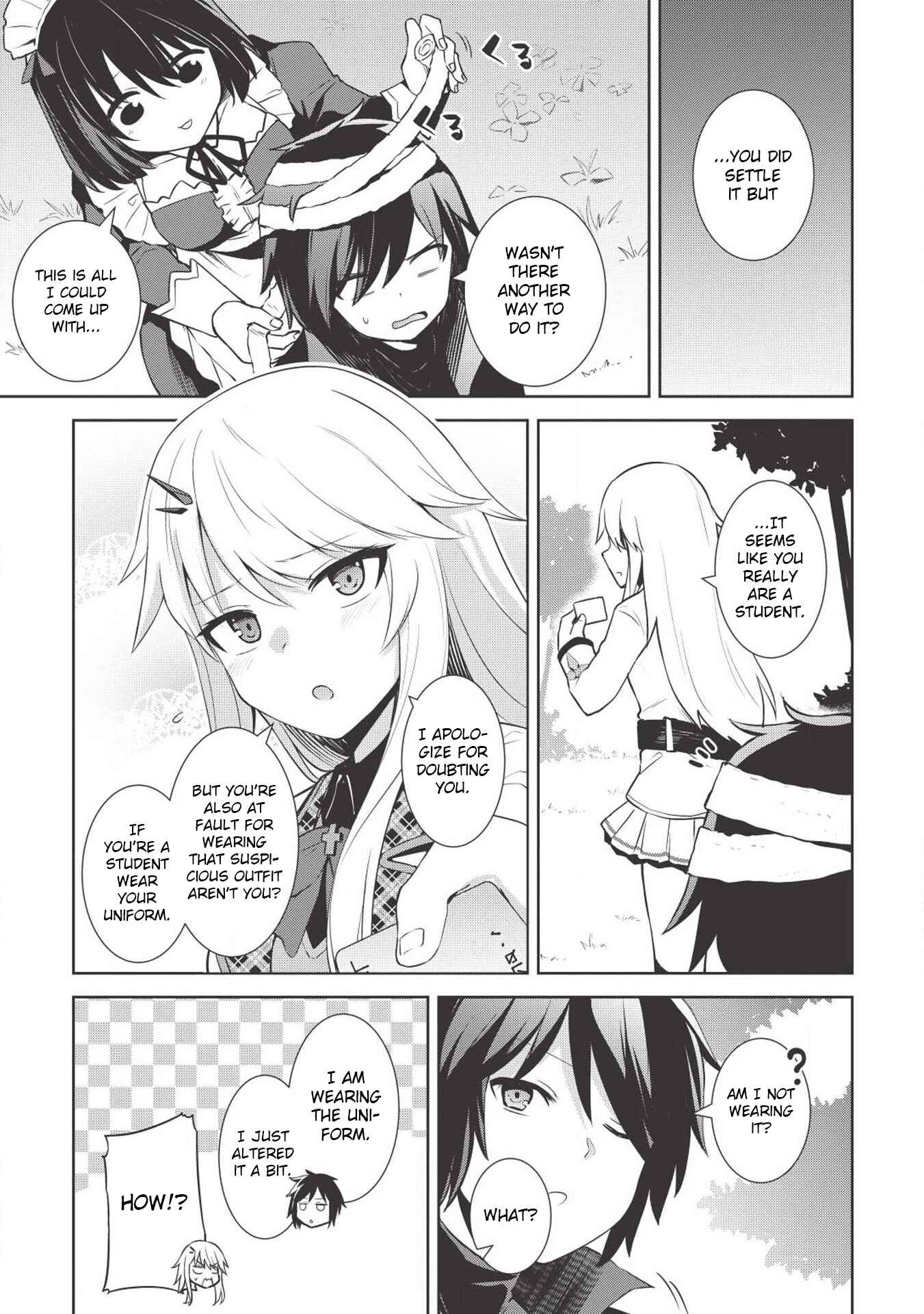 Page 7 Chapter 2 Seinaru Kishi no Ankokudou