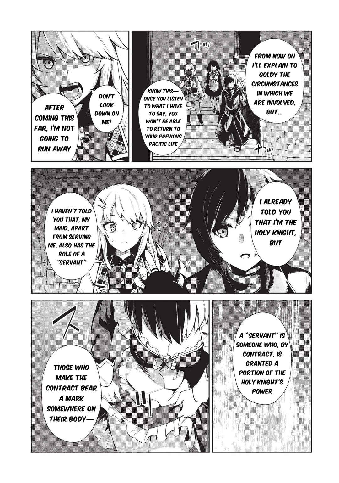 Page 5 Chapter 14 Seinaru Kishi no Ankokudou