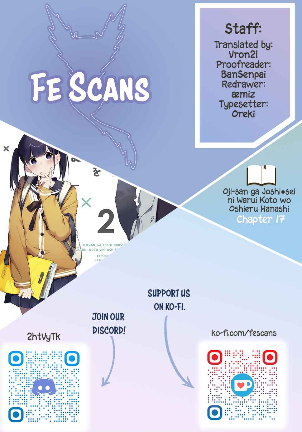 Page 1 Chapter 17 Oji-san ga Joshi●sei ni Warui Koto wo Oshieru Hanashi