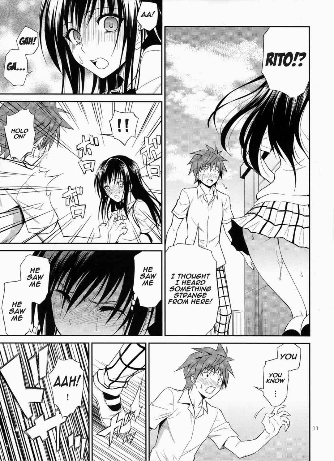 Page 10 Chapter Unknown_b115 To LOVE-Ru - Watashi Renchi Yaburu. (Doujinshi)