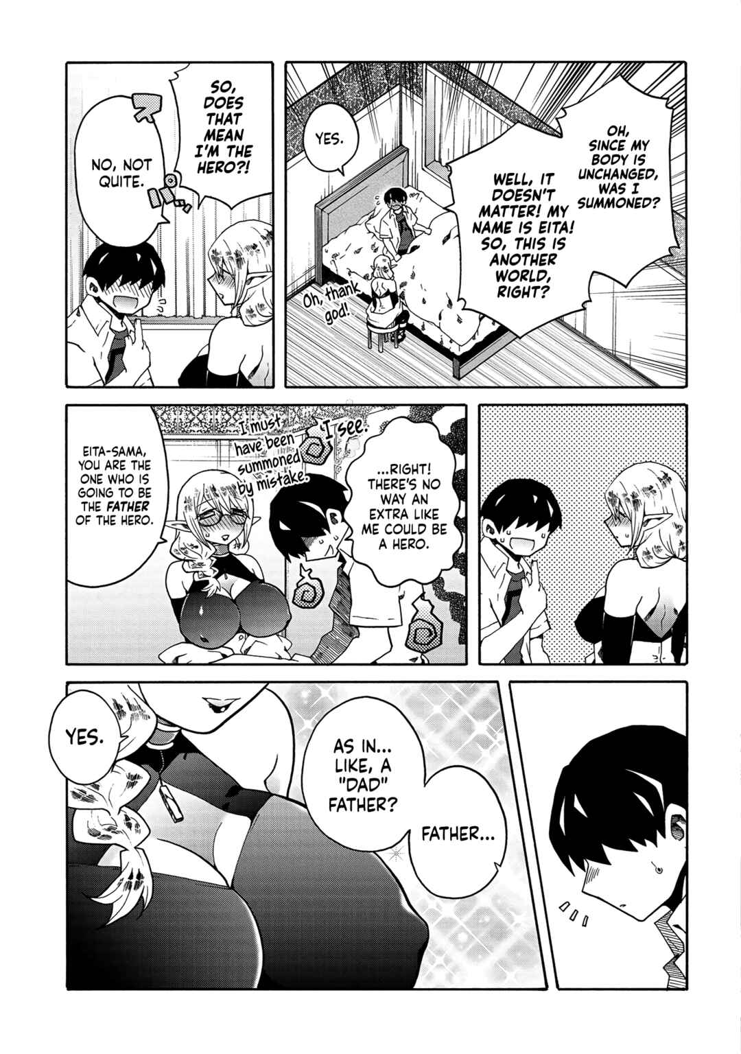 Page 5 Chapter 8 Erosugi Cheat de Isekai Harem♪ Comic Anthology