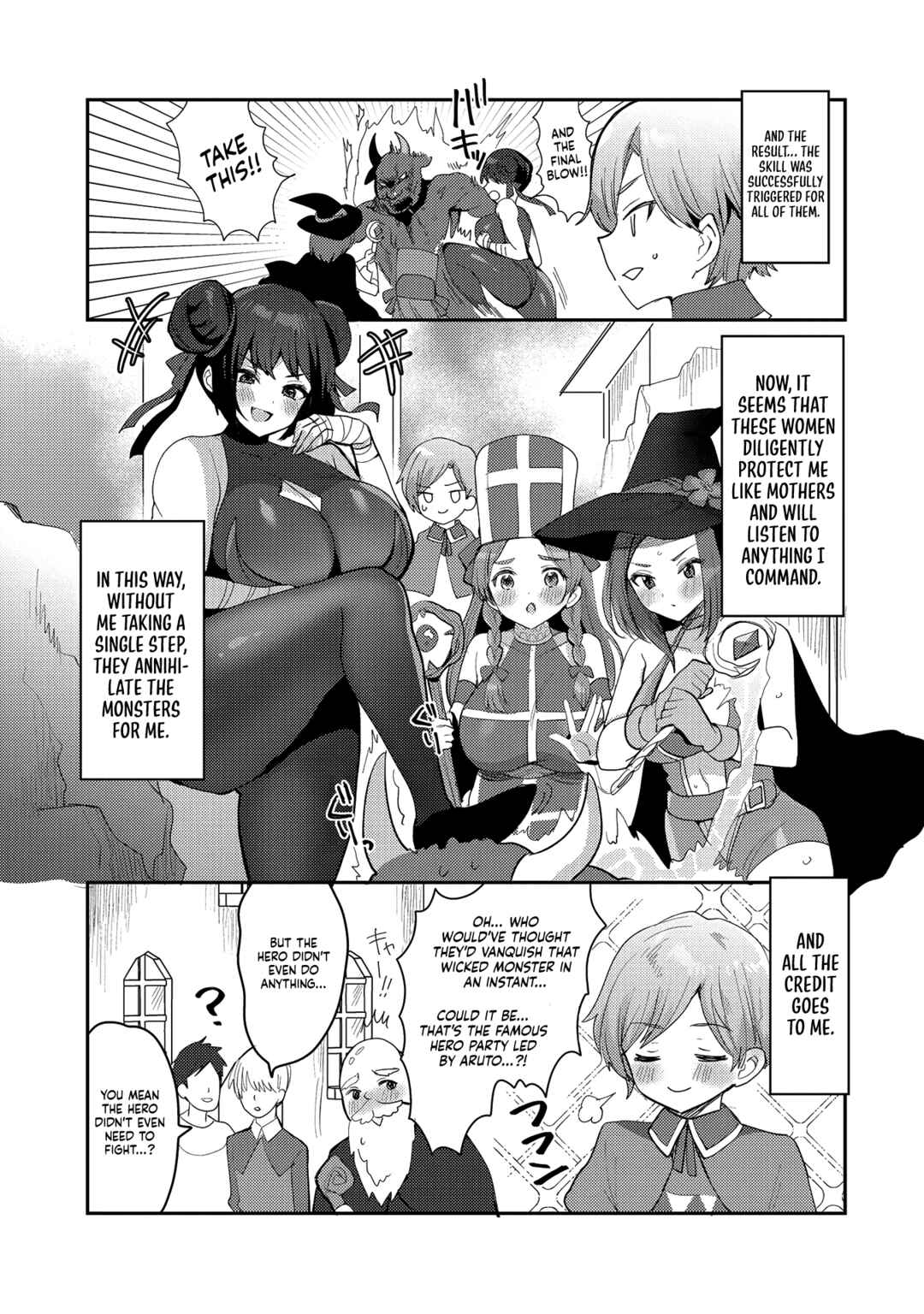 Page 7 Chapter 3 Erosugi Cheat de Isekai Harem♪ Comic Anthology