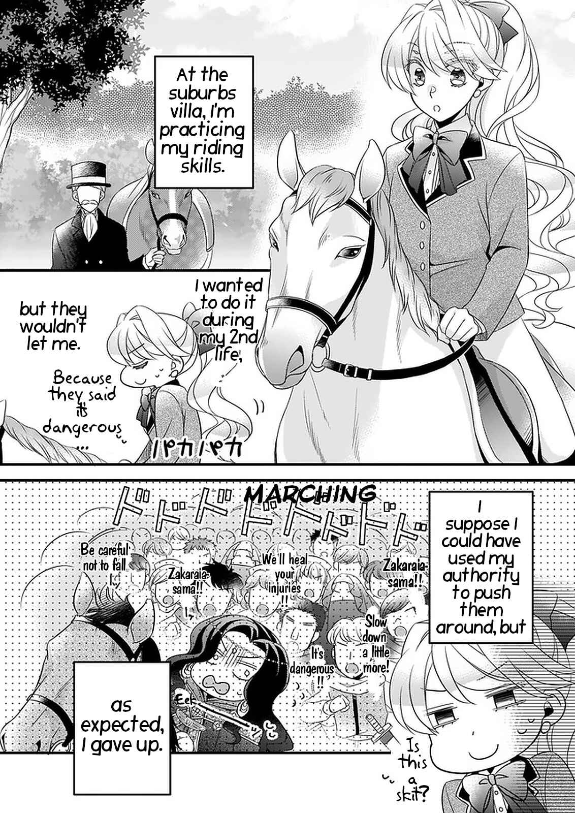Page 14 Chapter 8 Daiyogensha wa Zensei kara Nigeru
