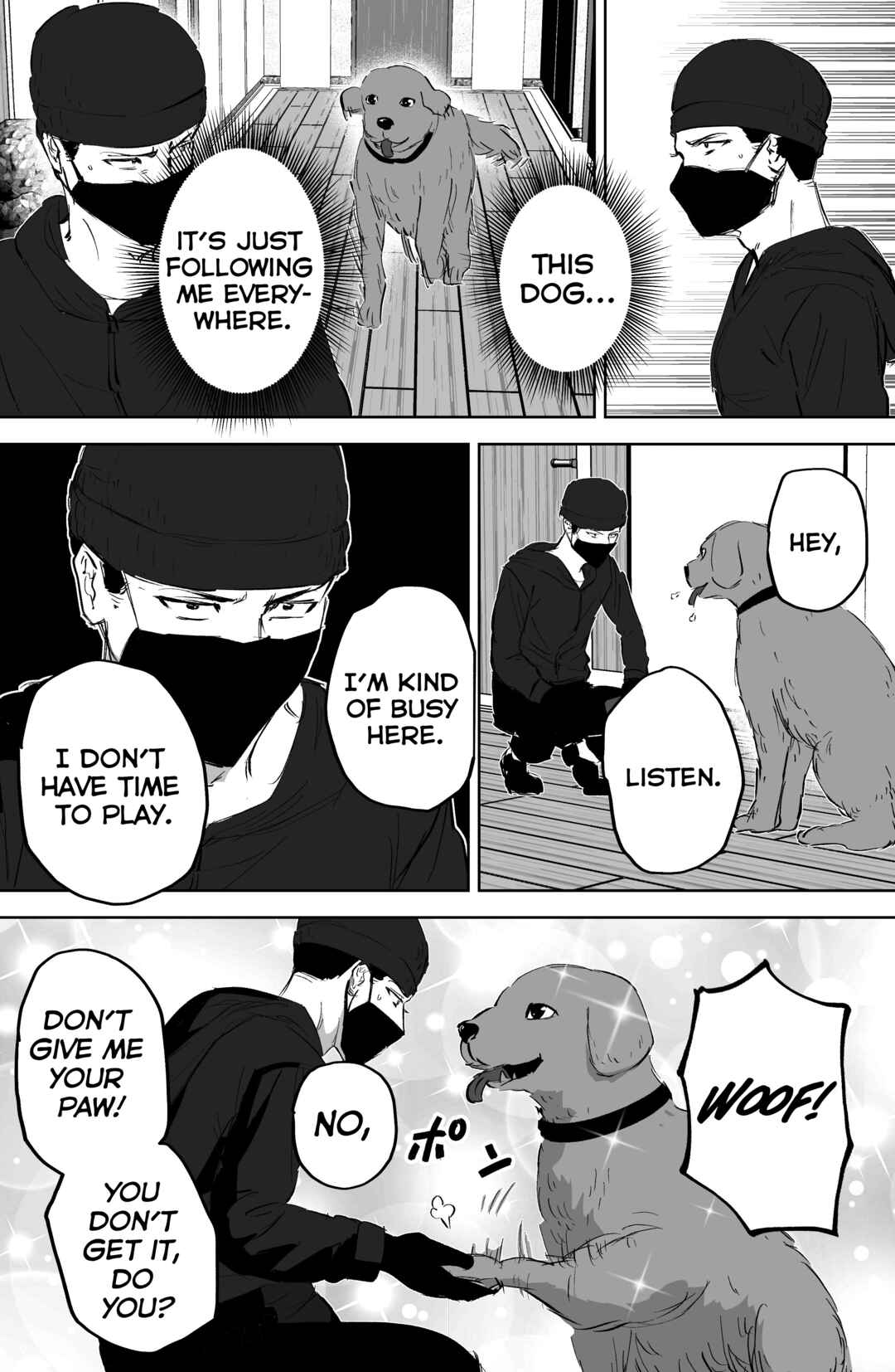 Page 4 Chapter Unknown_7ebd Dorobou ni Haittara Kai Inu ni Mitsukatta