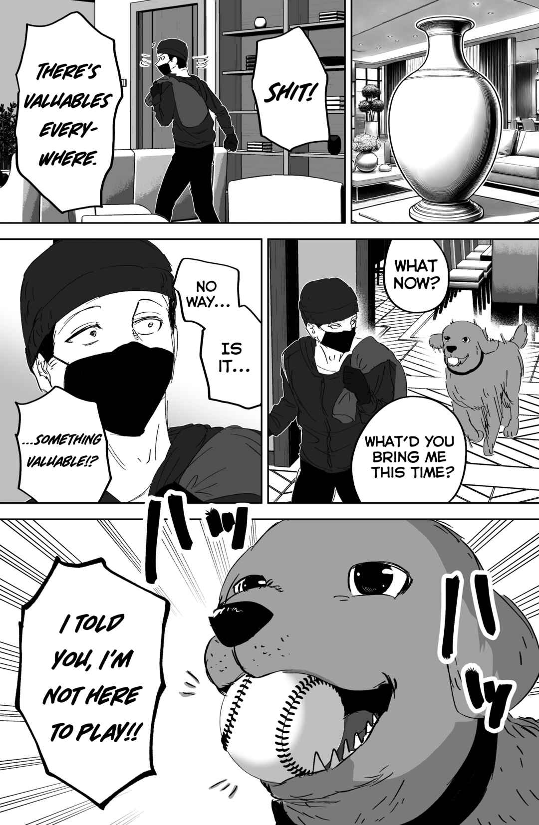 Page 6 Chapter Unknown_7ebd Dorobou ni Haittara Kai Inu ni Mitsukatta