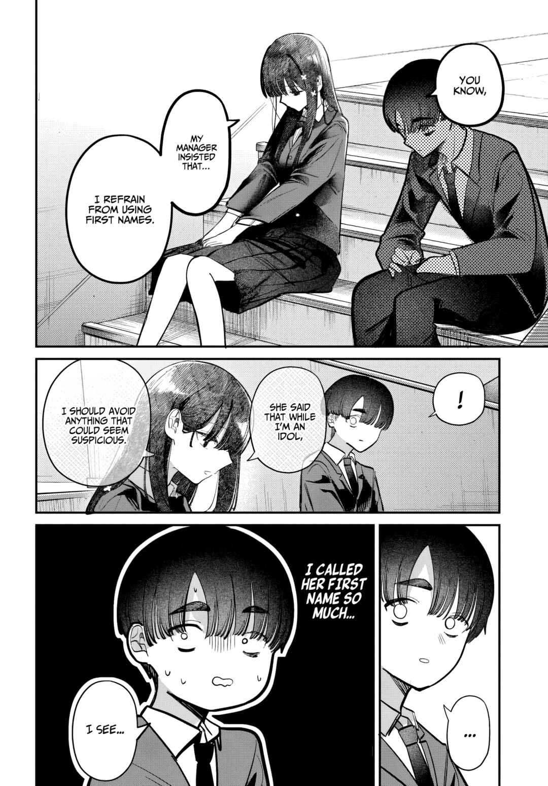Page 10 Chapter 53 Houkago no Idol ni wa Himitsu ga aru