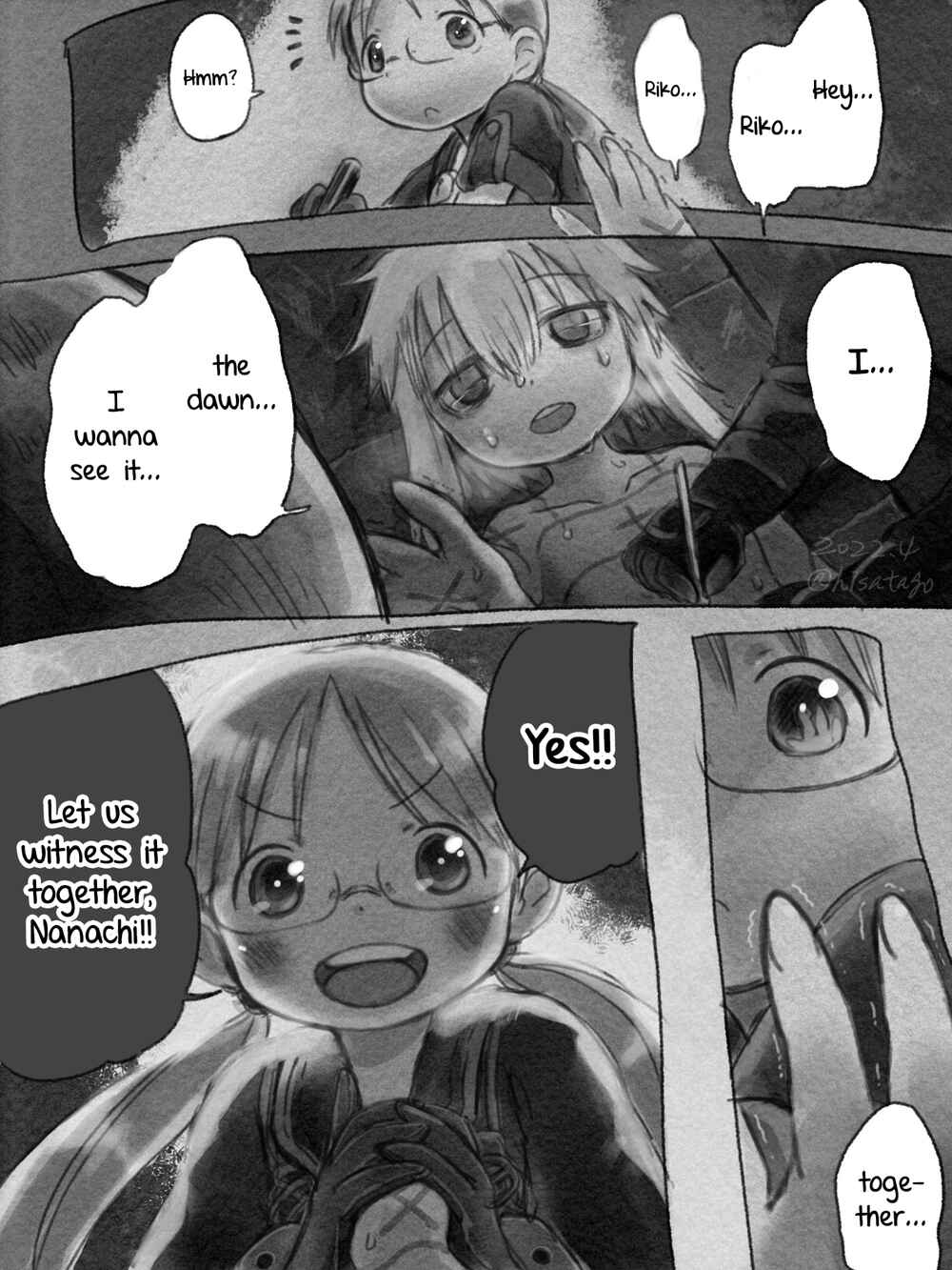 Page 4 Chapter Unknown_1fdc Story of a world where Riko and Bondrewds positions have been swapped