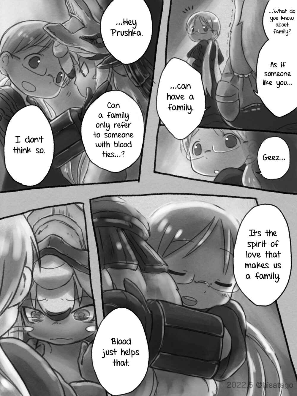 Page 6 Chapter Unknown_1fdc Story of a world where Riko and Bondrewds positions have been swapped