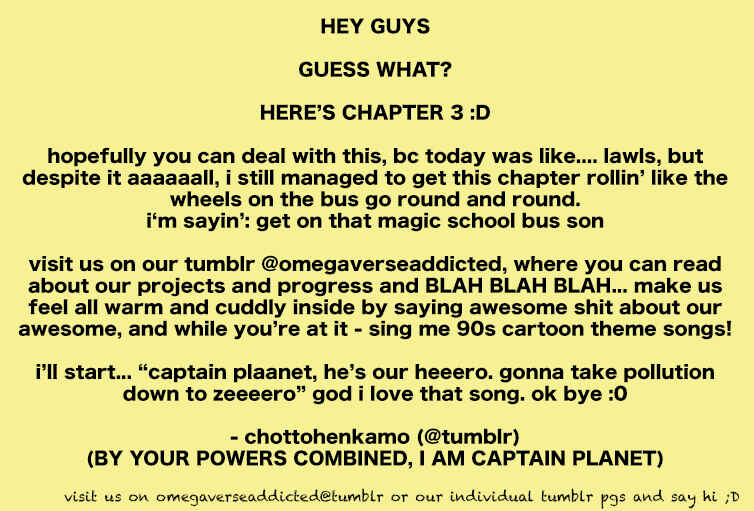 Page 1 Chapter 3 Sayonara Alpha