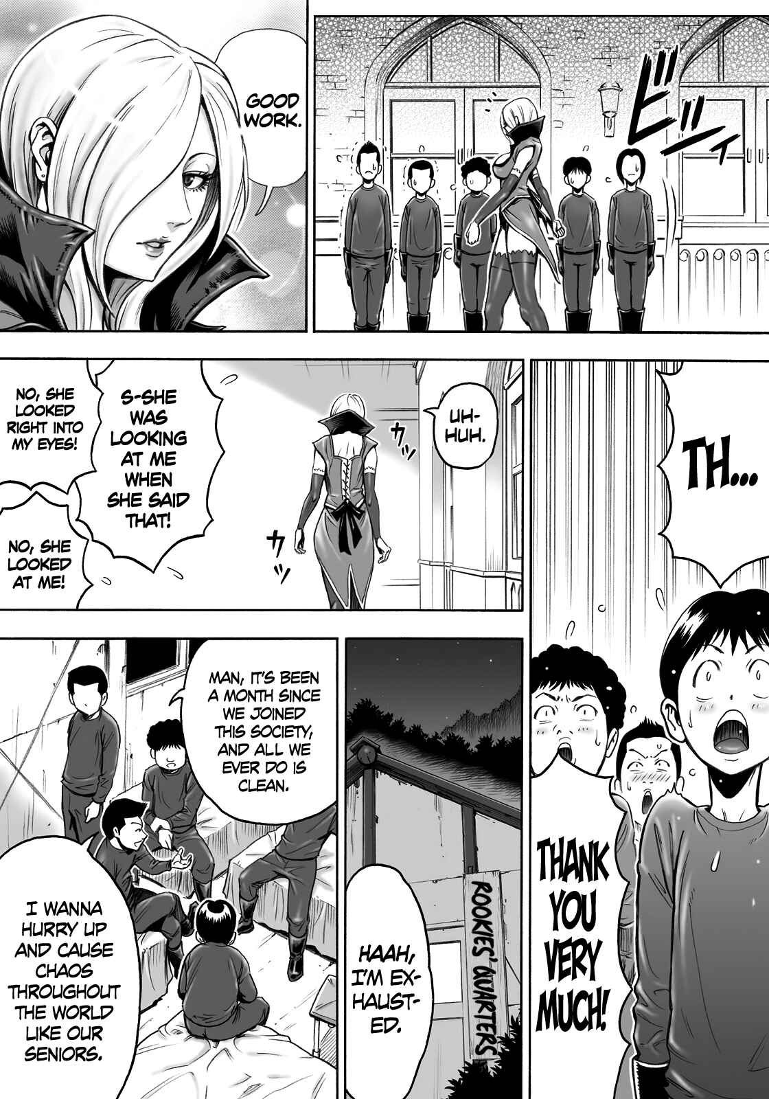 Page 4 Chapter Unknown_7af2 Aku no Onna Shuryou to Doutei Kouseiin