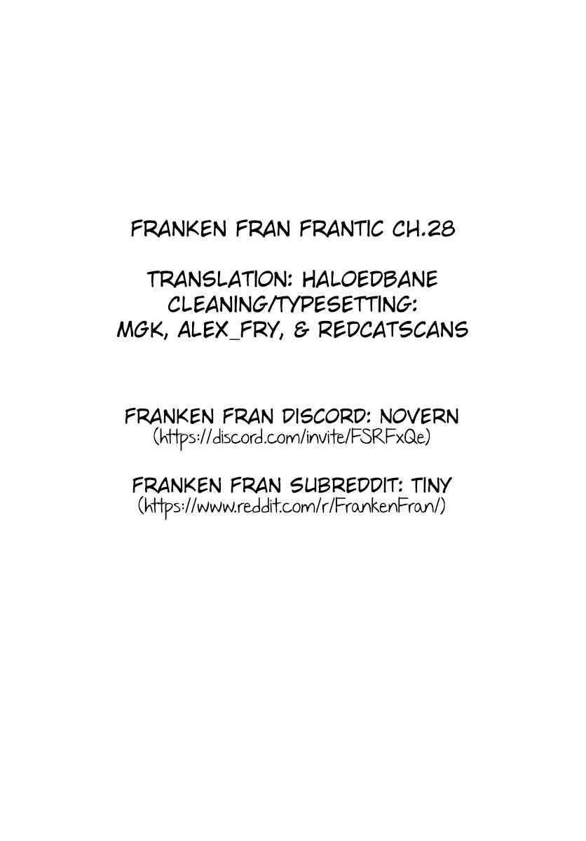 Page 24 Chapter 28 Franken Fran Frantic