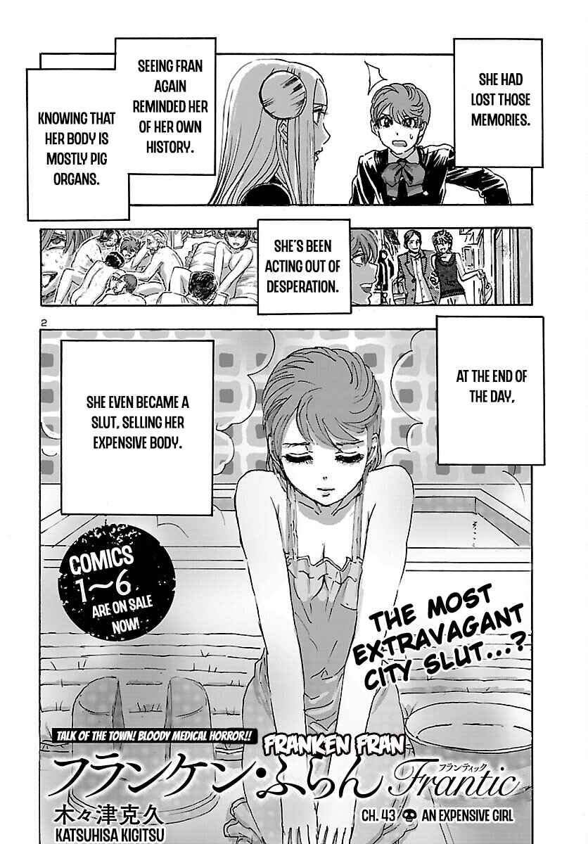 Page 2 Chapter 43 Franken Fran Frantic