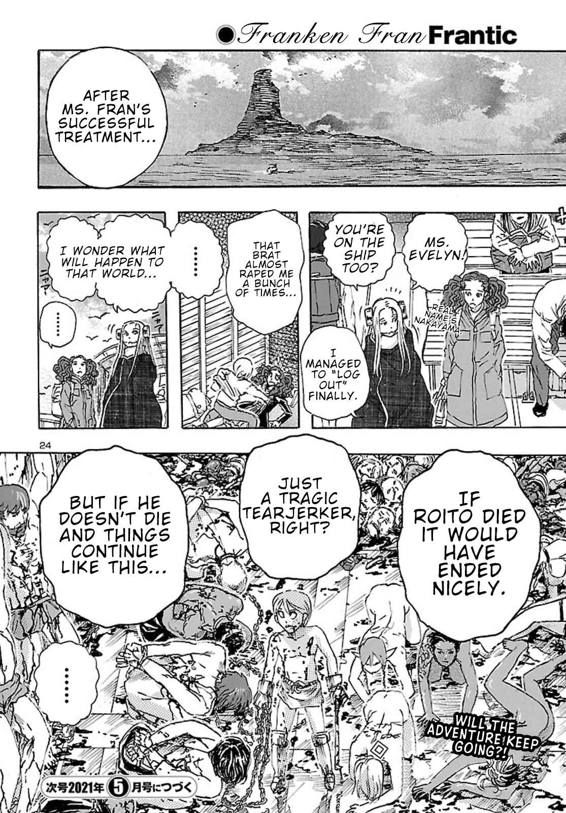 Page 22 Chapter 24 Franken Fran Frantic