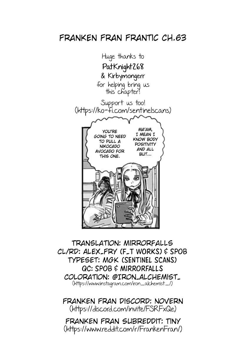 Page 24 Chapter 63 Franken Fran Frantic