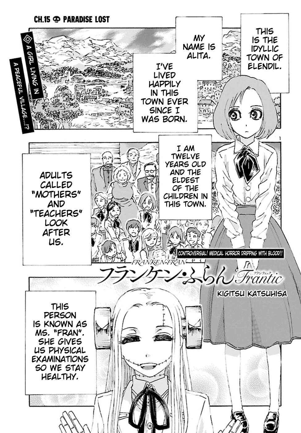 Page 1 Chapter 15 Franken Fran Frantic