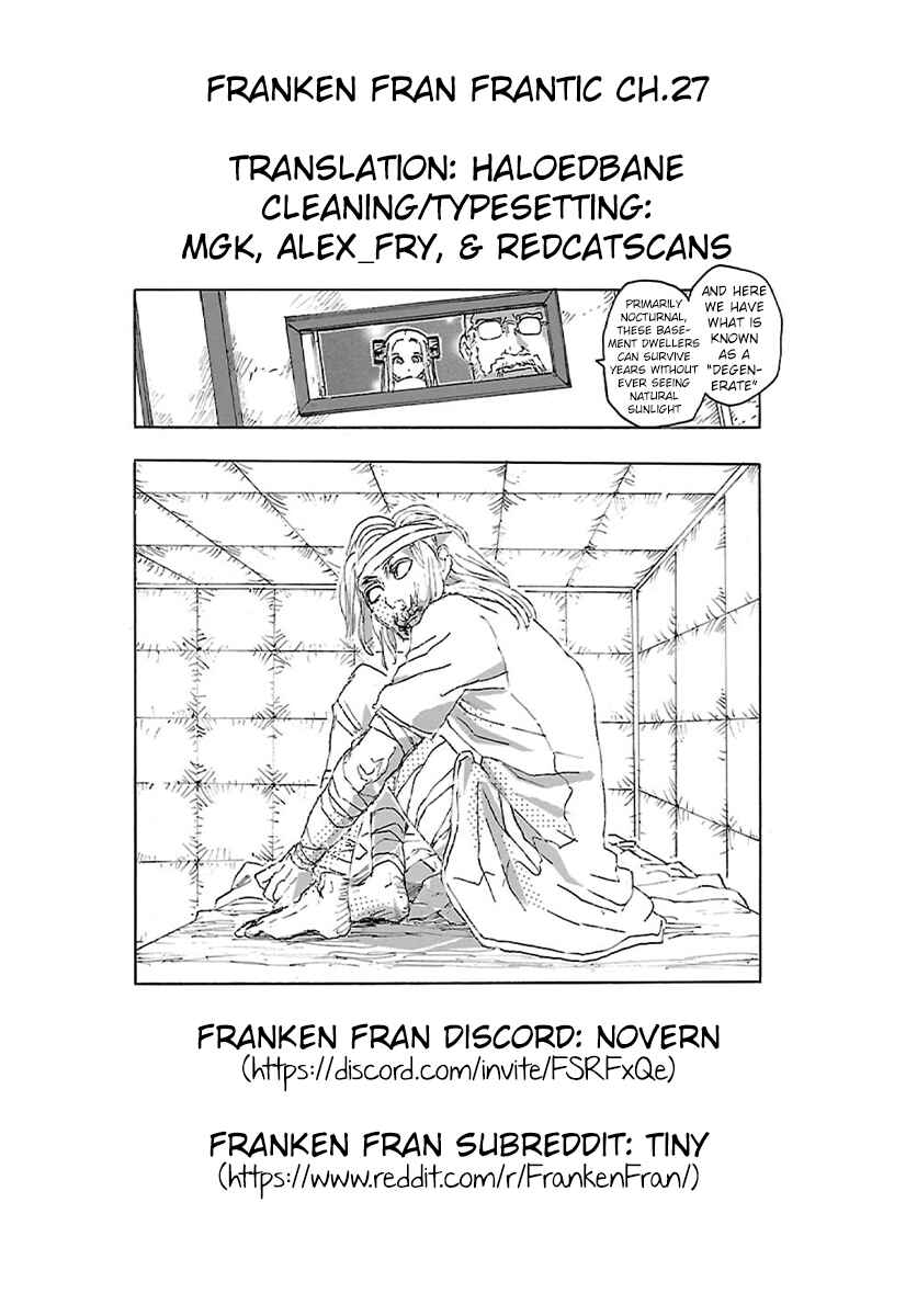 Page 25 Chapter 27 Franken Fran Frantic