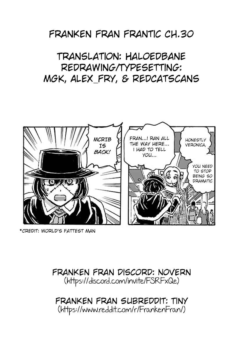 Page 23 Chapter 30 Franken Fran Frantic
