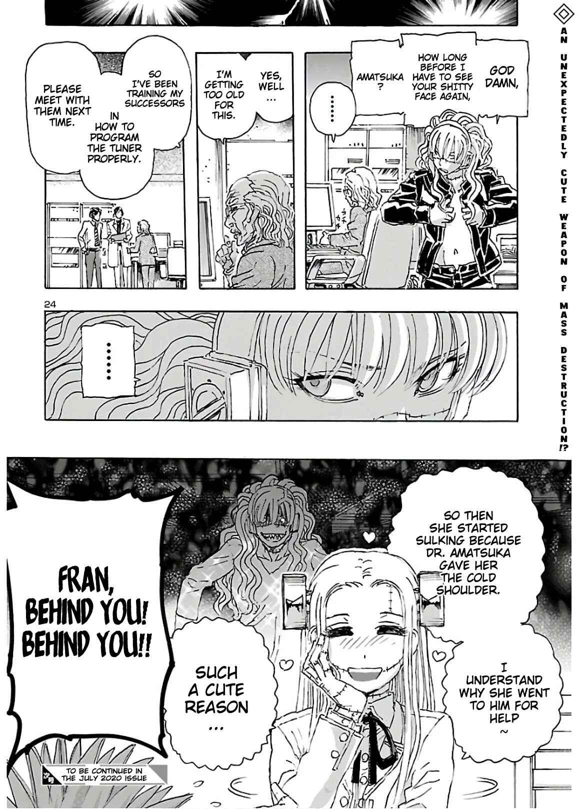 Page 24 Chapter 14 Franken Fran Frantic