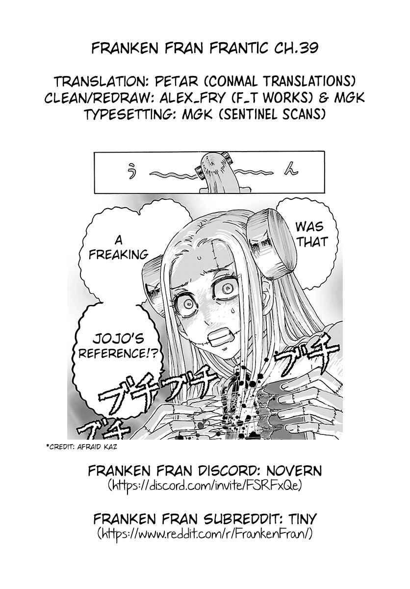 Page 24 Chapter 39 Franken Fran Frantic