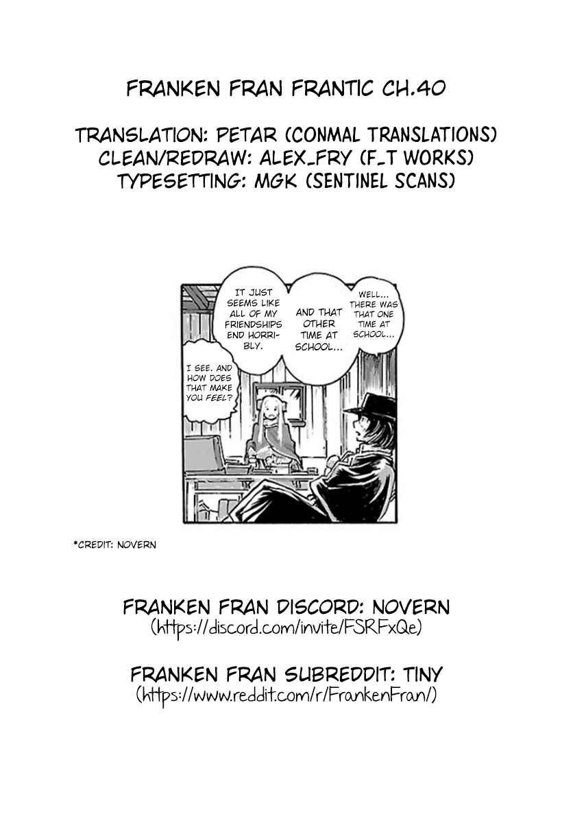 Page 24 Chapter 40 Franken Fran Frantic