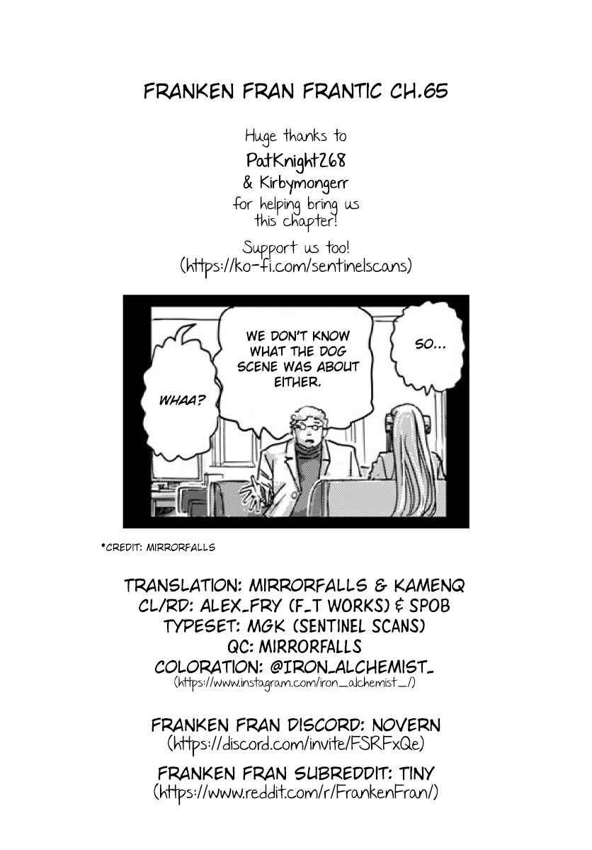 Page 24 Chapter 65 Franken Fran Frantic